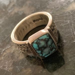 Sterling and Turquoise Ring